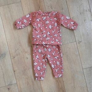 Nicole Miller Pink Floral Kids Footie